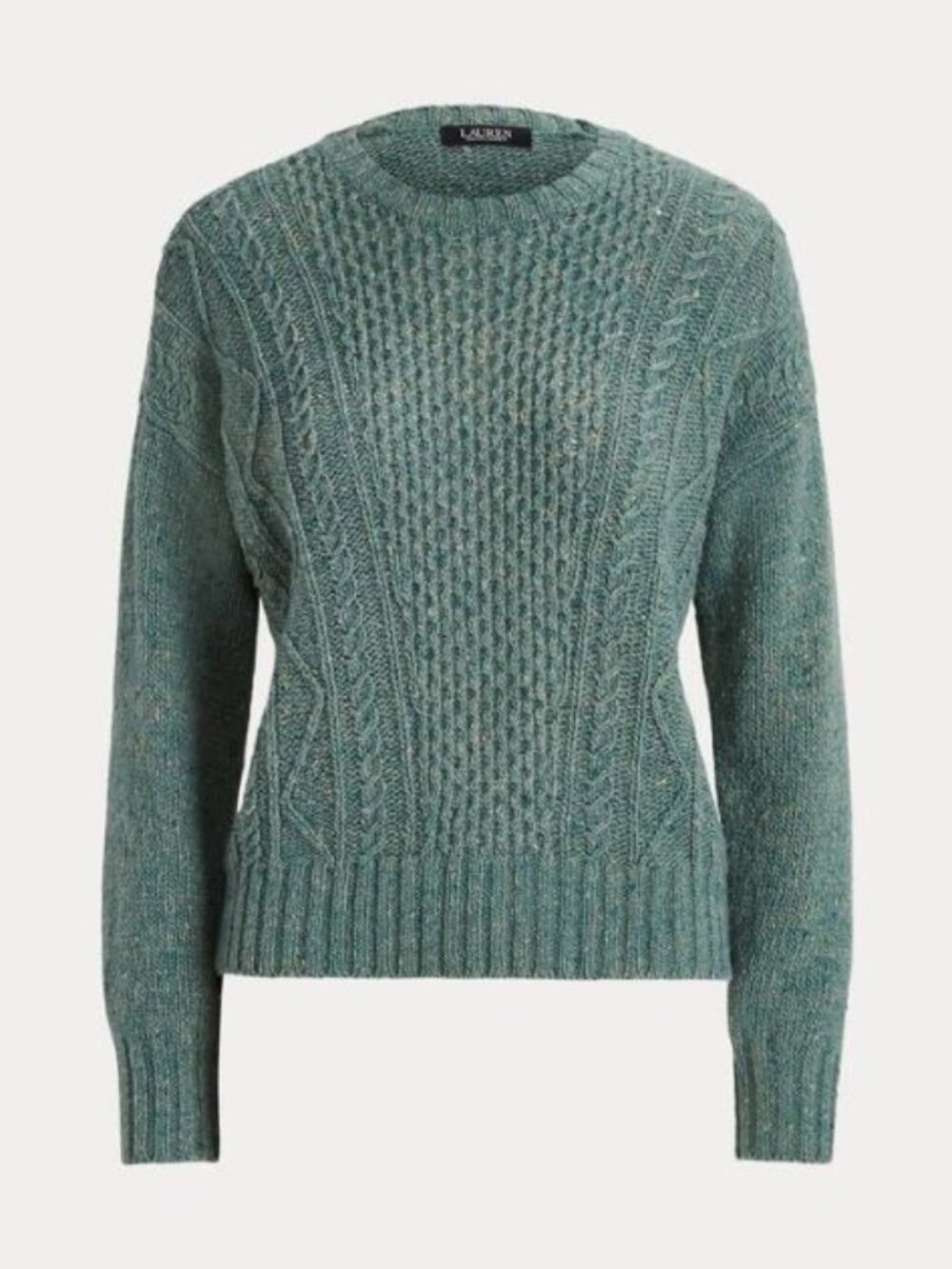 NEW! Lauren Ralph Lauren Women's L Wool-Blend Sweater NWT $165 - Picture 1 of 1
